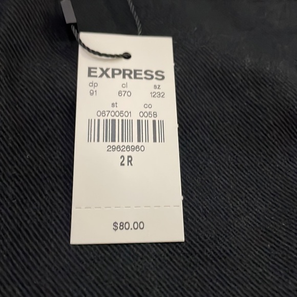 Express Curvy Mid Rise Black Bootcut Jeans Size 2 - Picture 5 of 9